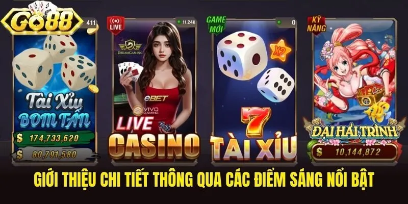Giới thiệu chi tiết thông qua các điểm sáng nổi bật
