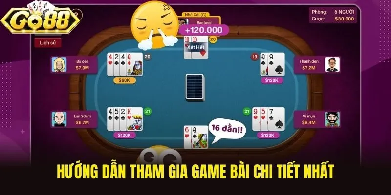 Hướng dẫn tham gia game bài chi tiết nhất
