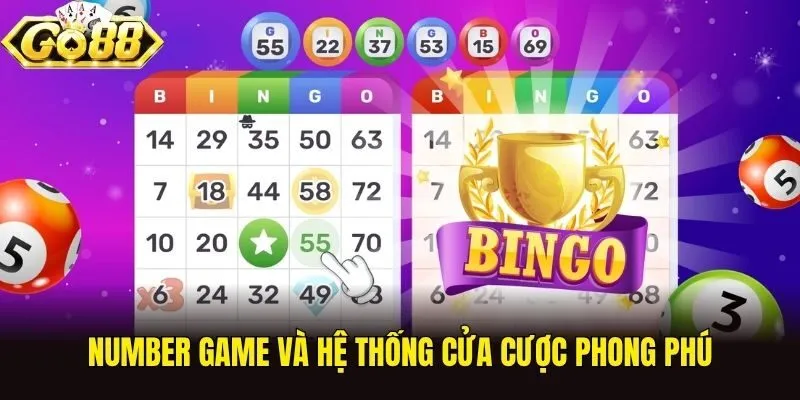 Number Game và hệ thống cửa cược phong phú